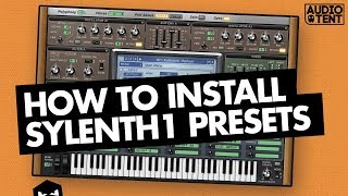 How To Install Sylenth Presets Audiotent [upl. by Neirol888]