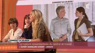 SOCIÉTÉ La rupture conventionnelle de contrat de travail CCVB [upl. by Llirrehs]