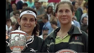 Monica Seles vs Arantxa SanchezVicario 1998 RG Final Highlights [upl. by Radbourne]