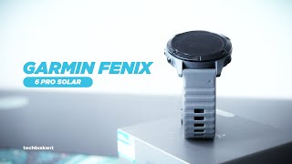 Garmin Fenix 6 Pro Solar [upl. by Uyekawa315]