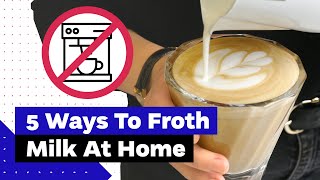 How To Froth Milk At Home Best Milk Frothers Review [upl. by Wilden]