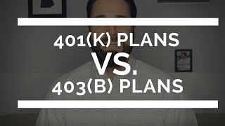 401k vs 403b Know the Differences [upl. by Jorgenson]