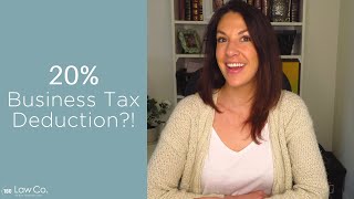 Qualified Business Income Deduction  QBI Tax Deductions for Small Business [upl. by Ybroc]