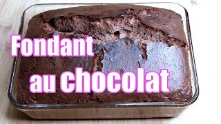 Fondant au chocolat FACILE [upl. by Petrick]