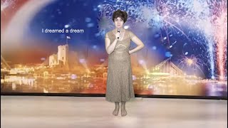 lost footage from susan boyle’s BGT audition [upl. by Euqirrne]