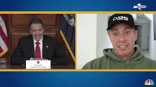 Chris Cuomo Describes COVID19 Fever Dream About Brother NY Gov Andrew Cuomo  NBC New York [upl. by Waneta]