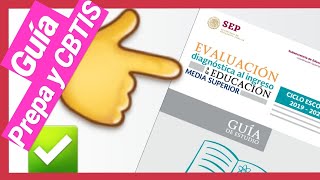 Guia de Estudio para Examen de Admision 2020 Preparatorias y CBTIS Matemáticas [upl. by Eelir]