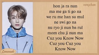 NCT U  Know Now Easy Lyrics [upl. by Ludlew]