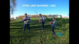 STIHL SH 86 CE SHREDDER VAC AND BLOWER  REVIEW AND TESTING [upl. by Vivianne]