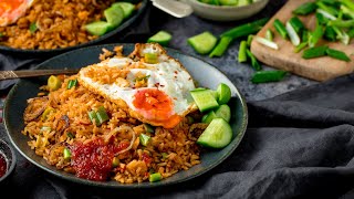 Easy Nasi Goreng  Indonesian Fried Rice Recipe [upl. by Wengert216]