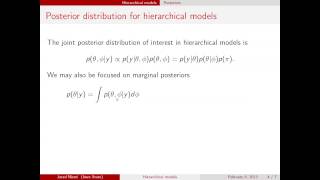 Bayesian hierarchical models [upl. by Airbma]