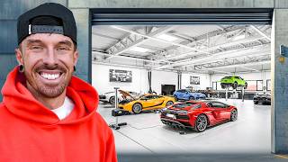 I JUST BUILT MY DREAM SUPERCAR WORKSHOP [upl. by Auhsej]