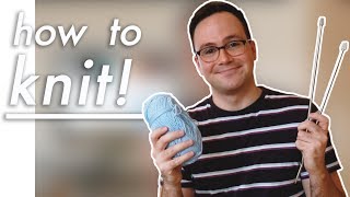 How to Knit Easy for Beginners [upl. by Braynard]