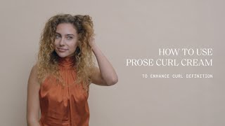 How to Use Curl Cream to Enhance Curl Definition [upl. by Mccall]