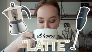 HOW TO MAKE A quotLATTEquot AT HOME moka pot  frother [upl. by Beuthel]