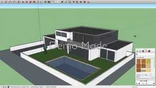 Sketchup  Maison moderne [upl. by Pleasant]