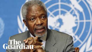 Kofi Annans three key UN speeches [upl. by Peria]