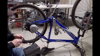 Powerful Electric Bike Conversion Part I EBike Conversion Kit Installation [upl. by Ambur434]