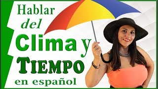 ¿Qué tiempo hace Weather Song in Spanish  Realidades canciones de hip hop [upl. by Winters874]