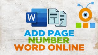 How to Add Page Number to Word Online [upl. by Nari865]