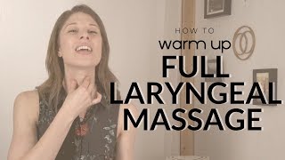 Full Laryngeal Massage [upl. by Evalyn]