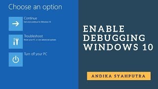 Enable Debugging in Windows 10 [upl. by Pascia]