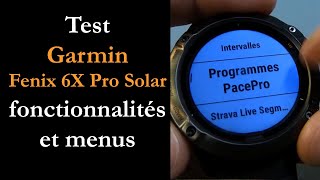 Test Fenix 6X Pro Solar [upl. by Notsag]