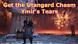 Utangard Chasm  Assassins Creed Valhall  Get the Ymirs Tear Stones Wealth Treasure in Asgard [upl. by Karilynn]