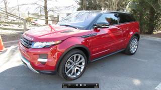 2012 Range Rover Evoque Coupe Pure Plus Dynamic Start Up Exhaust and In Depth Tour [upl. by Pilihp]