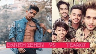 Danish Zehen VS Team07  Tik Tok Battle  Best Of Tik Tok [upl. by Etteve]