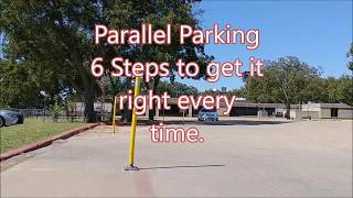 How to Parallel Park  6 Easy Steps [upl. by Su976]