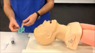 Laryngeal Mask Airway Insertion [upl. by Osnola602]