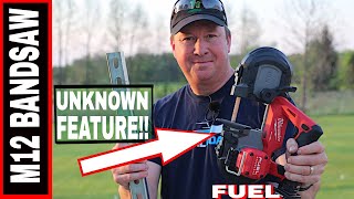 MILWAUKEE M12 FUEL COMPACT BANDSAW REVIEW MANY AMAZING FEATURES [upl. by Ynohtnaed732]