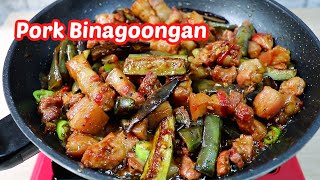 Pork Binagoongan  Mapapaunli Rice ka sa Sarap [upl. by Schacker152]