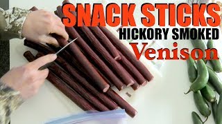 How To Make Venison Snack Sticks Field to Table [upl. by Rfinnej363]