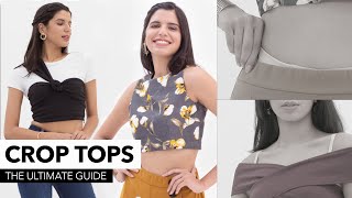 The Ultimate Crop Top Guide  How To Wear A Crop Top [upl. by Siloam735]