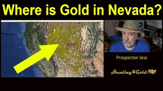 Where Can I Find Gold In Nevada USGS Gold Map survey [upl. by Dowzall]