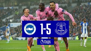 BRIGHTON 15 EVERTON  Premier League highlights [upl. by Davis876]