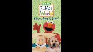 Elmos World Babies Dogs amp More 2000 VHS Full Screen [upl. by Flanna192]