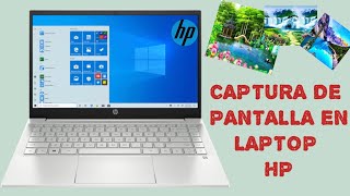 como hacer capturas de pantalla en laptop HP [upl. by Harat63]