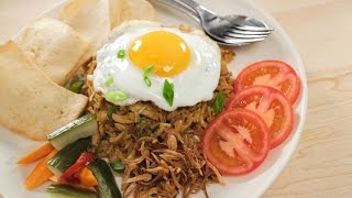 Nasi Goreng Recipe  Indonesian Fried Rice  Asian Recipes [upl. by Felise316]