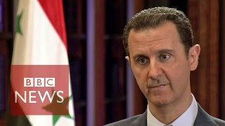 Syria conflict BBC exclusive interview with President Bashar alAssad FULL [upl. by Chaim]