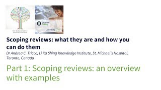 Scoping reviews an overview with examples [upl. by Artcele]