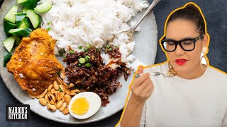 How to make Malaysias FAMOUS rice dish at home  Nasi Lemak  Marions Kitchen [upl. by Zweig]