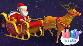 La Canción de Santa Claus 🎅 Canciones Navideñas para Niños  HeyKids [upl. by Ettesel]