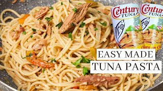 Easy And Simple Tuna Pasta [upl. by Anawt432]