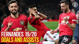 Bruno Fernandes  All The Goals and Assists 1920  Manchester United [upl. by Darwin]